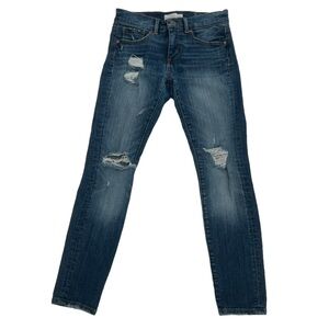 Loft Ann Taylor Skinny Slim Pocket Distressed Jeans Size 25 Women’s
